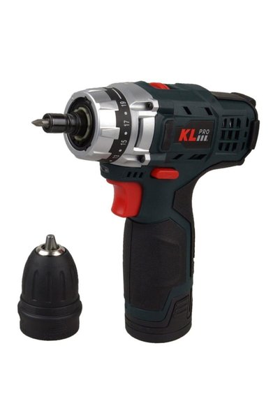 KLPRO Kl Pro Akülü Vidalama Li-ion Çift Akülü 10.8volt/2.0ah Klnm1020