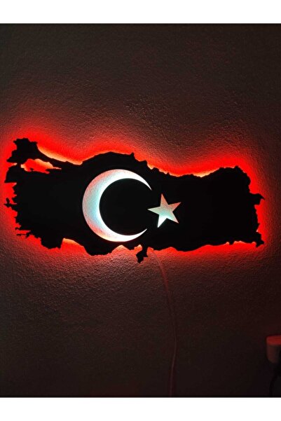 dekoraven Türkiye Led Işıklı Tablo