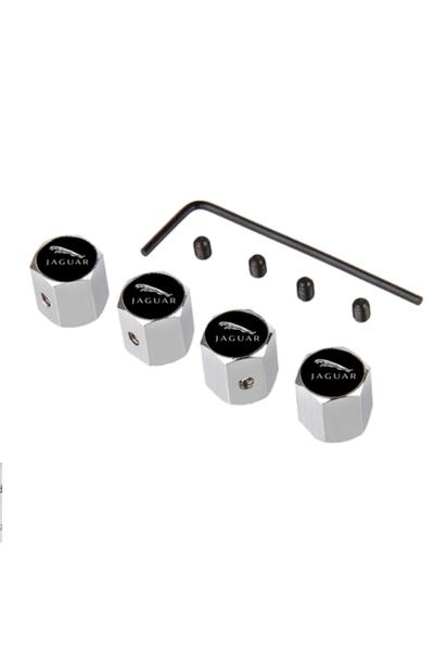 GARDENAUTO Jaguar Chrome Color Non-Opening Metal Valve Cover