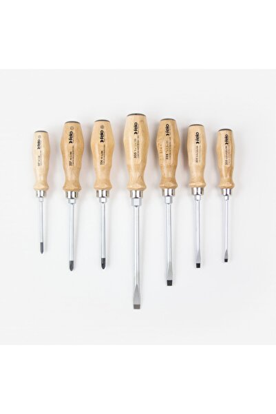 NWS SHOP Nws Solingen Felo Ahşap Saplı Somunlu Darbeli Tornavida Seti Yıldız ...