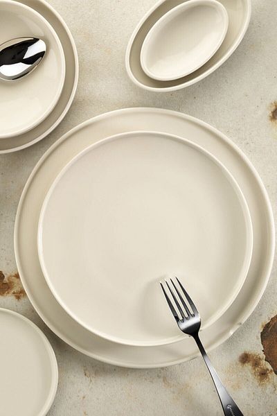 Kütahya Porselen Chef Taste Of 28 cm Spaghetti Plate Cream