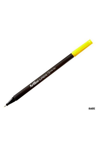 artline Supreme Fine Pen Felt Tip Pen 0,4mm Yellow