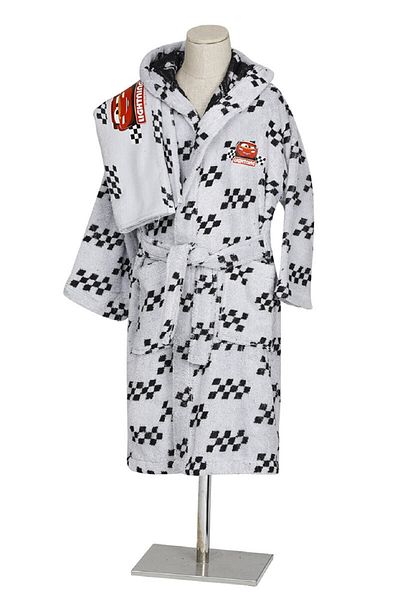Özdilek Cars Hero Disney Licensed Παιδικό Σετ Πετσέτες Μπουρνούζι Ηλικίας 9/10