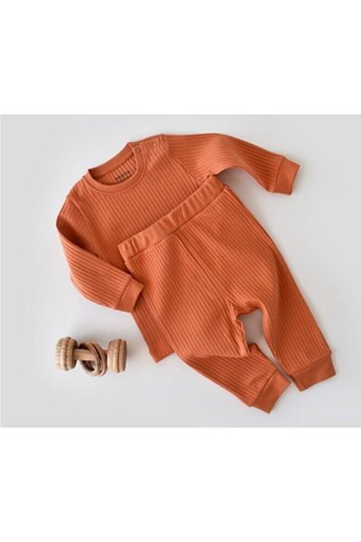BabyCosy SET BIO BOTTOM RIBANA (PORTOCALIU)