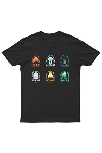 Adrift Yüzüklerin Efendisi - Lord Of The Rings Unisex Tişört T-shirt Bet1210