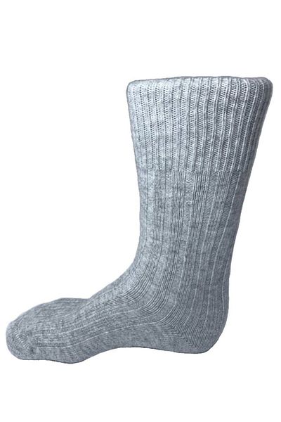 Bamuta Men's Wool Socks Seamless Winter Gray