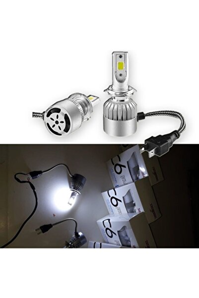 TP Hk turbo Cob Led H7 Beyaz Sogutmalı C6