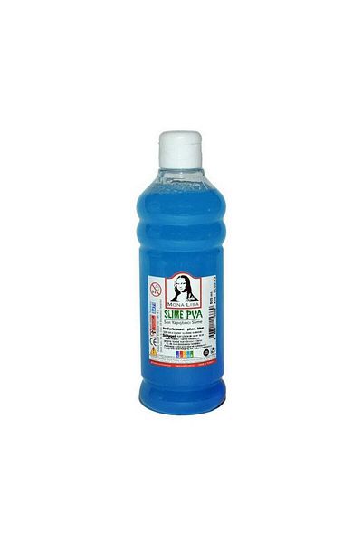 Südor Phosphorescent Blue Liquid Adhesive Slime 500 ml Sl05-13 Pack of 6