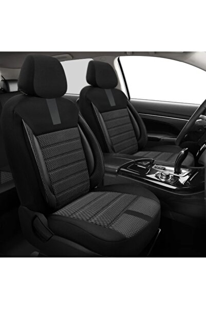 GM-DESIGN Oniks Plus Smoked 2+1 Commercial Car Seat Cover (Doblo-Caddy-Berlingo-Dokker-Courier-Kangoo)