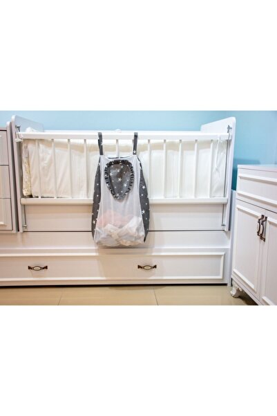 Genel Markalar Toptanyokyok Kirli Çamaşır Torbası ART-83 Gri Yıldız