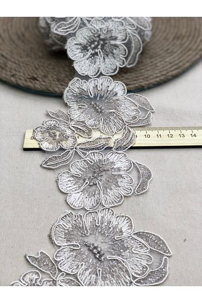 Esteks Dantel ve Tekstil Aksesuarları French Lace Guipure Mink