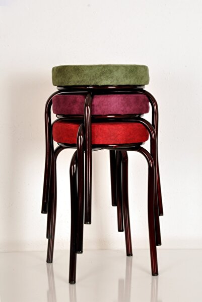 yılmaz masacılık 3 Adet Renkli Silinebilir Kumaş Bordo Nikelajlı Ahtapot Tabu...