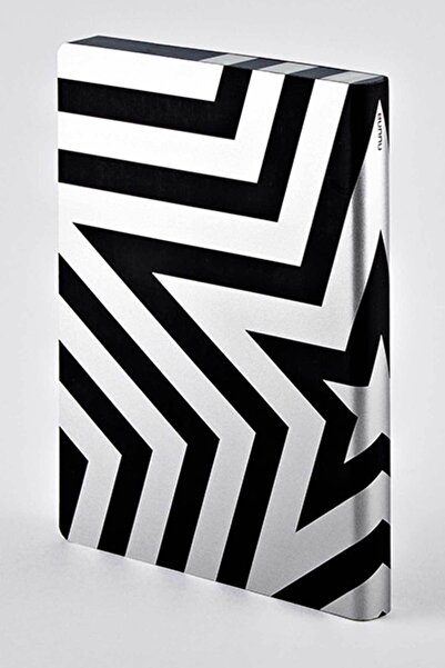 NUUNA Gray Dotted Notebook Super Star (A5 Premium Paper - 256 Pages)