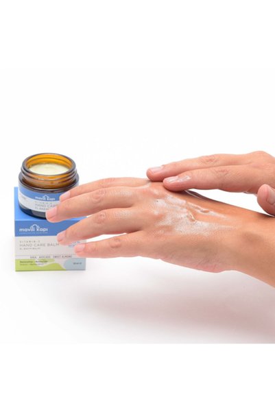 Mavili Kapı Hand Cream Natural Intensive Moisturizing Shea Almond Oil Dry Hands Nail Care 50 ml