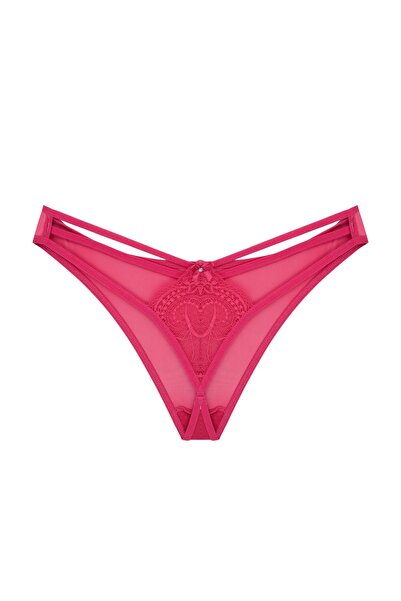 Zena Chiloți de damă din tul din șir din spate din 2 piese