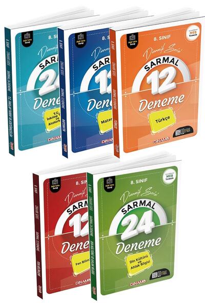 Dinamo Yayınları 8 . Sınıf Matematik-türkçe-fen Bilimleri-inkilap Tarihi-din ...