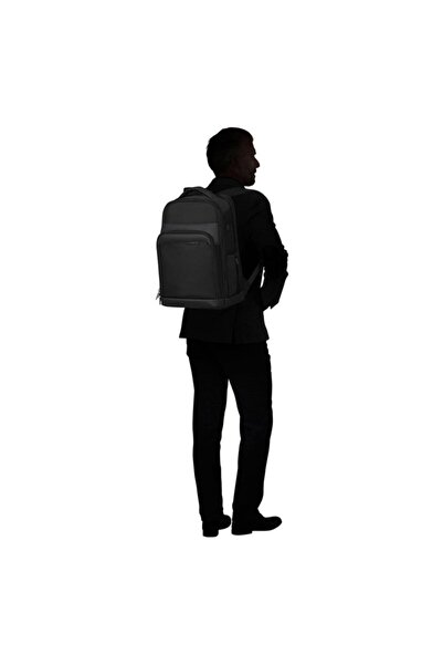 Samsonite Kf9-09-004 15.6" Mysight Usb Notebook Sırt Çantası, Laptop Sırt Çantası Siyah