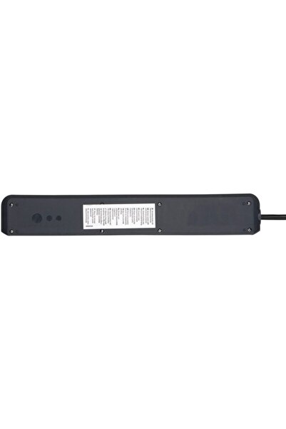 Brennenstuhl Eco Line Serisi 6 Soketli 1,5 Metre 13.500 Mah Akım Korumalı Uzatma Priz Antrasit