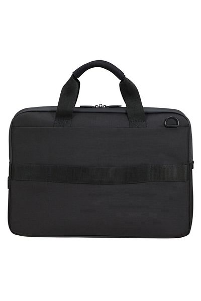 Samsonite Kf9-09-002 حقيبة كمبيوتر محمول مقاس 15.6 بوصة مع منفذ USB باللون الأسود