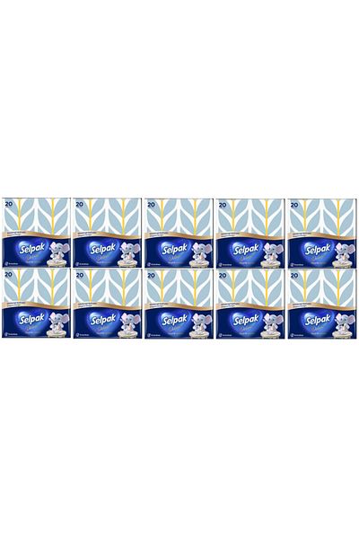 Selpak Deluxe Napkin 20 Pieces 10 Pieces