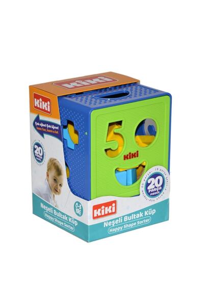 Sunman Ae-1210 Kiki, 20 Pieces Cheerful Bultak Cube / 0-3 Years