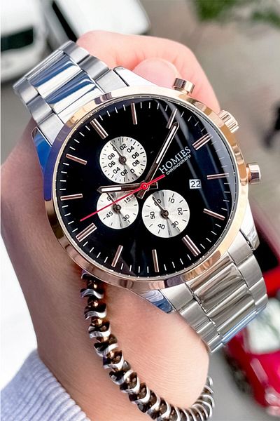 Homies Chronograph Multifunction Men's Wristwatch Bracelet Gift Elg898