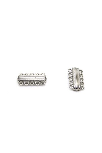 yfhobi 1 Adet - 17x32 Mm, Beşli Mıknatıslı Klips, Takı Klipsi, Bileklik Klips...