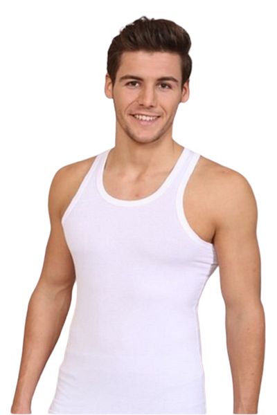 Berrak Pack of 3 Men's White Modal Lycra Athlete