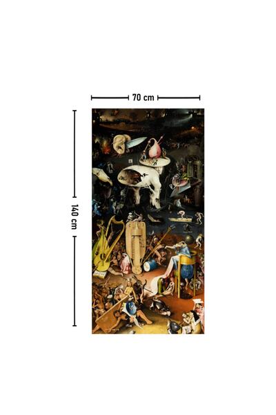 Vagonik Covor Tapiserie Infernal Hieronymus Bosch 70x140 Cm