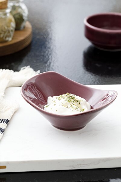 English Home Lacita Porselen Sosluk 10 Cm Mor