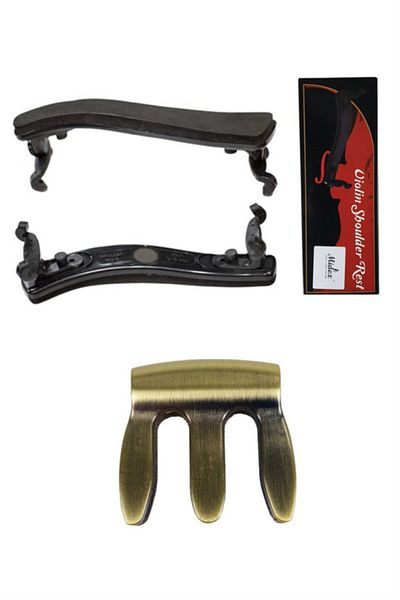 Midex Vs200-yg44 Full Size 4/4 Violin Pillow and Metal Silencer Set