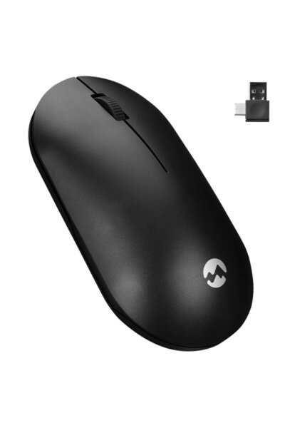Everest Smw-399 Şarj Edilebilir Süper Sessiz Kablosuz Mouse - Siyah