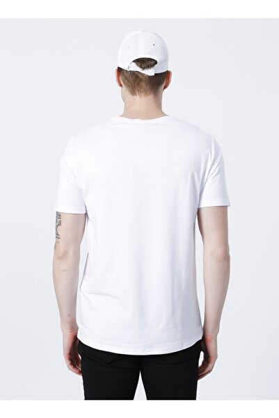 Fabrika Men's Basic Modal White T-Shirt