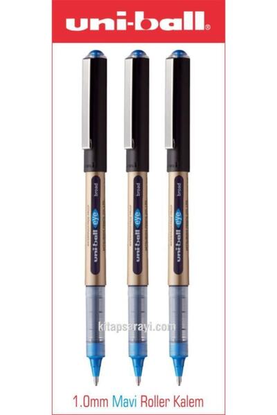 UNİ-BALL Uniball Eye Broad 1.0 Mm Mavi Imza Kalemi 3 Adet Ub-150-10