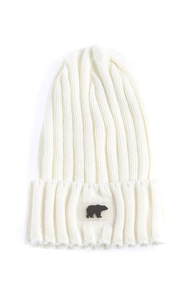 Bad Bear 21.02.41.005_Fisherman Standard Mold Plain White Men's Beret
