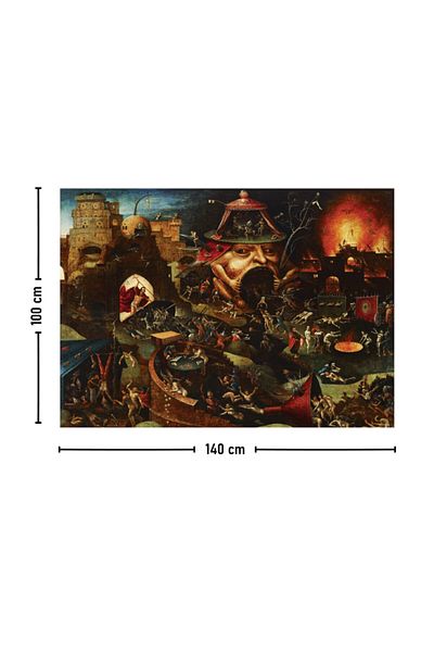 Vagonik Χαλί τοίχου Hieronymus Bosch Nightmare 70x100 100x140 cm