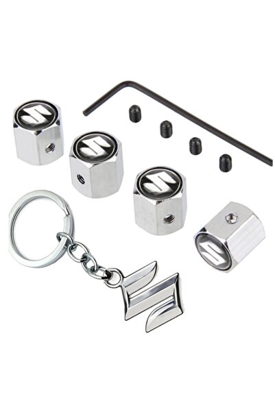 GARDENAUTO For Suzuki Jimny 1998 Onwards Valve Cover Chrome Allen Model and Keychain