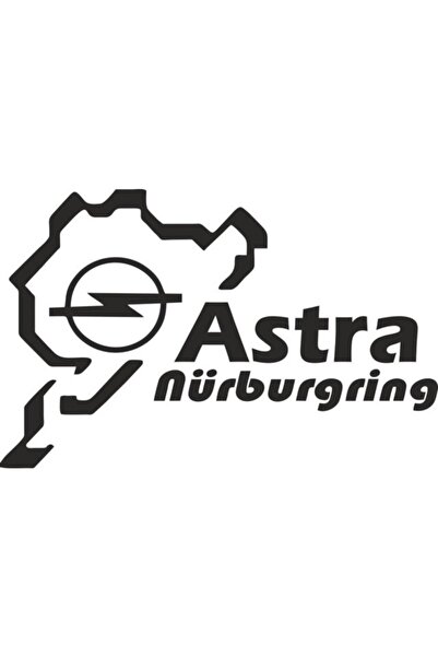 TSC ملصق لاصق Astra Nürburgring مقاس 20 سم