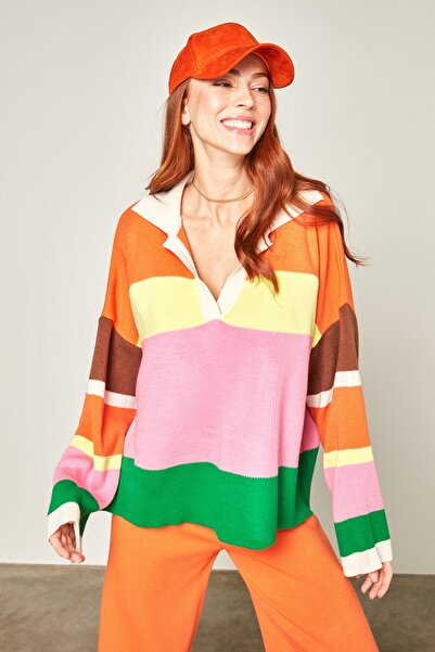 Y-London Sweater - Multi-color - Relaxed