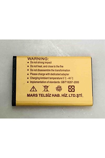 Mars Pro Dijital Zetcom Tekcom Wln Yedek Pil Ekstra Batarya 100 Mah 3.7 Volt