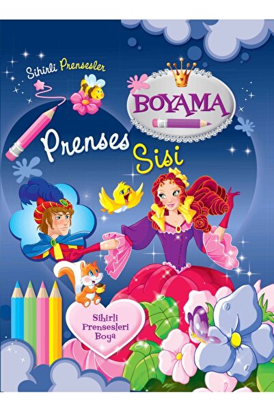 Parıltı Yayınları Sihirli Prensesler Boyama - Prenses Sisi