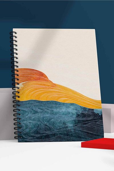 Apeirona | Limitless Art دفتر ملاحظات - مجلة رصاصة| منقط| A5| دوامة الصلب| 90 صفحة| غطاء كرتوني صلب