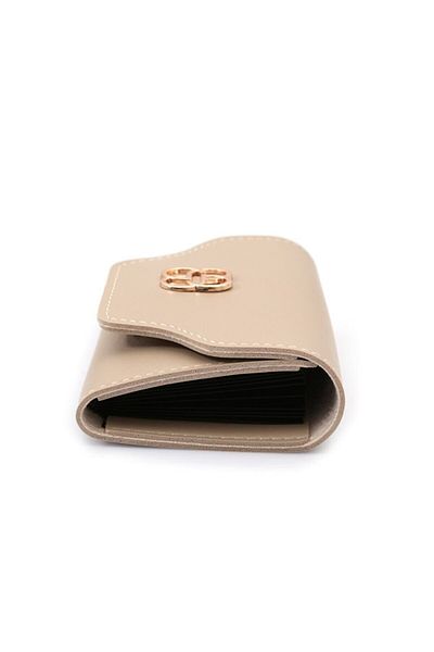 Defnella Women's Mink Accordion Model Card Holder Wallet 11x8 Cm