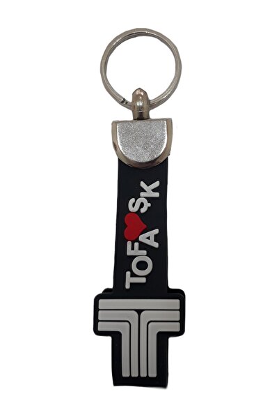TUSBA MARKET Breloc din silicon cu logo-ul Tofaşk