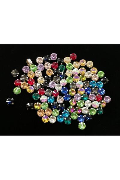 yiğit aksesuar 10 Mm Case Planted Glass Stones (100 Pieces)