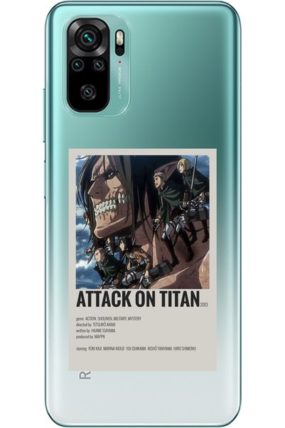 WANNA PROTECT حافظة هاتف Xiaomi Redmi Note 10 Attack On Titan من السيليكون ال...