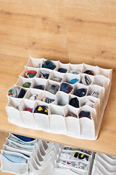 YUNUSOĞLU HOME 30-Eye Honeycomb Organizer