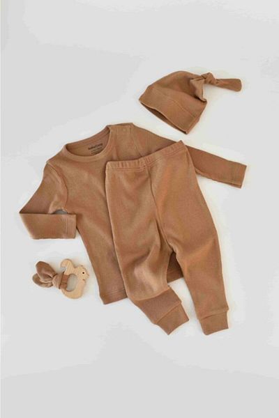 BabyCosy Set pantaloni și pălării Badi și pălării modal