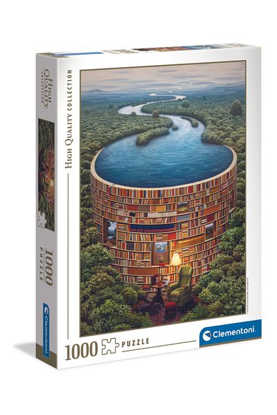 CLEMENTONI Bibliodame 1000 Piece High Quality Collection Adult Puzzle