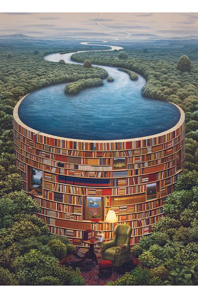 CLEMENTONI Bibliodame 1000 Piece High Quality Collection Adult Puzzle